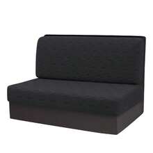 2 piezas/Juego Funda de asiento de comedor suave para RV, Funda elástica para sofá de exterior, Funda de cojín de banco a prueba de polvo, Aplicable en todas las estaciones, Funda de respaldo de banco para RV, camping y coche - Multicolor - Ver 13