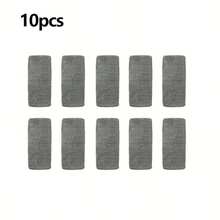 (10pcs/5pcs/3pcs/1pc) Reusable Mop Pads/High Quality/Durable/High Absorbency/Suitable For Wet & Dry Use, Mop, Floor Cleaning, Mop Head, Cleaning, Household Cleaning Supplies, Floor Cleaning, Mop Head Replacement, Washable, Floor Mop - Extra Large Gray Mop Cloth - View 14