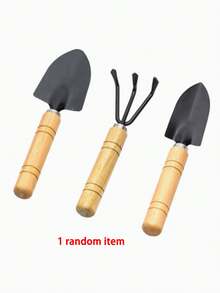 Outdoor Garden Tool Storage Bag, 3 PiecesGardening Hand Tool Set With Wooden Handle Small Shovel, Soil Rake, Weeding , Thickened Puncture-Resistant Gardening Gloves, Florist Tool Belt, Portable Planting Tool Storage Bag, Wear-Resistant Gardening Tool Storage Bag; Multi-Pocket Quick Access Tool Apron, Lightweight Waist Storage Bag; Suitable For Digging, Weeding - Multicolor - View 12