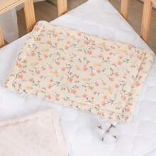 1pc Baby Pillow Anti-Spit Up, Cartoon Bean Pillow, Breathable Sweat-Absorbent Newborn Flat Pillow, All-Season Cloud Pillow Burp Cloth - Multicolor - View 20