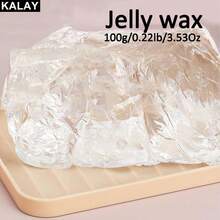 KALAY 100g/500g/1kg Transparent Gel Wax, DIY Candle Making Gel Wax, Handmade Materials, Crystal Gel Wax, Suitable For Candle Making And Handmade Scented Candle Supplies - Transparent Gel Wax - View 11