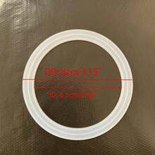 2入可重複使用矽膠密封圈 防漏墊圈 多功能家用密封墊圈 - 80x63x2.5mm - 查看 3