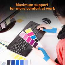 Pre-Cut Thumb Kinesiology Tape Set, Elastic Breathable Adhesive Fabric Stabilizes Thumb Joints. Relieve Repetitive Strain Pain, Prevent Sprains During Gaming, Typing, Weightlifting And Daily Hand Activities. - A - View 6