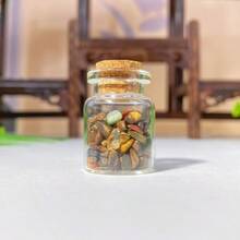 Random 1PC Multi-Material Chips Perfume Bottle, DIY Jewelry Creation, Natural Stone, Gemstone Jewelry, Glitter, Decoration - Multicolor - View 13