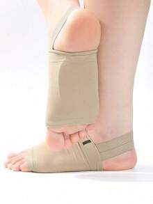 1 Pair Bandage Arch Support Foot Pads, Arch Socks - No Tightness, No Slipping, High Elasticity & Breathable; Foot Support Bandage; With Gel Pad - Durable & Breathable Protective Gear; Provides Support For Sports; Comfortable & Snug Fit Foot Support Band; Unisex, All-Season - Multicolor - View 4