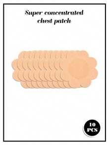 1 pieza Almohadillas adhesivas para el pecho sin tirantes con cordón ajustable - Multicolor - Ver 10