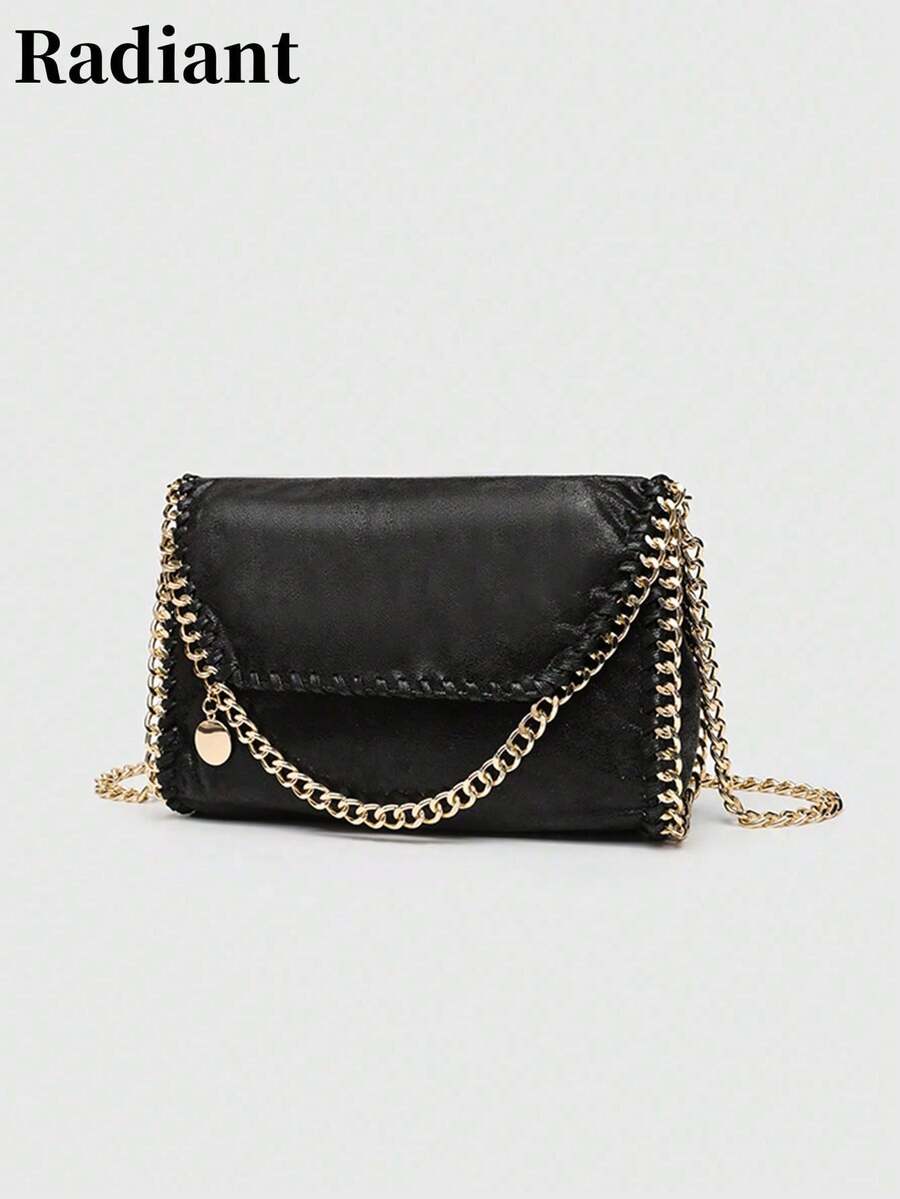 Za Women's Fashion New Solid Color Rivet Mini Shoulder Crossbody Bag Niche Design Wallet