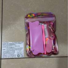 1/5pcs Manicure & Pedicure Set, Mini Nail File And Nail Stick, Cleaning Brush, Dead Skin Pusher, Toe Separator, Double-Sided Nail File, Dead Skin Remover, Nail Cleaning Tool, Nail Stick, Toe Separator, Suitable For DIY Nail Polishing And Care - Multiple Styles - View 10