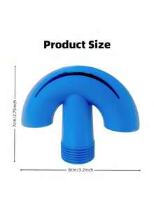 Universal Pool Fountain Aeration Nozzle 3/4" Male Thread | Durable ABS Material | Adjustable Waterfall Fountain Outlet | Tool-Free Quick Installation | Suitable For Above-Ground/In-Ground Pools, Ponds, Backyard Garden Fountain Landscapes - A - View 3