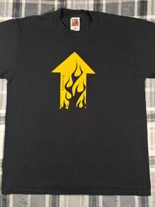 Men T-Shirts - 黑色 - 查看 1