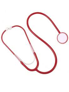 Single Head Simulation Stethoscope Prop, Multi Colors, Doctor Cosplay Accessory For Halloween & Christmas. For Role Play Only, Not A Medical Device - Multicolor - View 2
