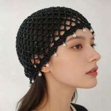 1pc Bohemian Style Faux Pearl Shell Beads Decor, For Braiding Hairbands - Multicolor - View 7
