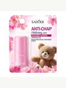 SADOER 1pc 4.5g Sakura Moisturizing Lip Balm, Provides Hydration To Lips, Prevents Dryness And Cracking. Makes Lips Smoother, Finer And Fuller, Suitable For All People - Cherry Blossoms - View 10