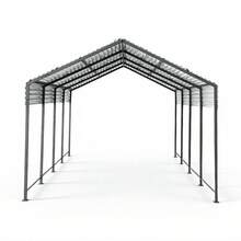 【元SKU：N509SA371294A】スチール車庫 ガレージ L450*W300*H250cm  カーポート 頑丈 鋼板　専用エキスパンションボルト付属 - 1 - チェックする 10