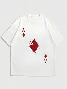 Men T-Shirts - 白色 - 查看 3