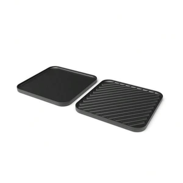 Cascade Stove Grill And Griddle Accessories, Cast Iron Cooking Grates For Cascade Stoves, Carry Case Included