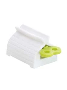 1PC Tube Squeezer Designed For Various Soft Tubular Products, Compatible With Medical Ointments, Cleansers, Hand Creams, Children's Toothpaste, Hair Dye Tubes, Universal Tool For Bathrooms, Pharmacies, Beauty Salons. Round Heart / Number Shaped Colorful Handle, Multiple Color Options, Pure White Body Resistant To Dirt And Easy To Clean, Waterproof Plastic Material Resistant To Mold And Deformation In Humid Environments - Multicolor - View 7