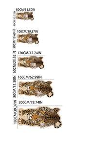 1 pieza Alfombra de felpa gruesa con forma de tigre pequeño de cachemira sintética, alfombra gruesa, tapete decorativo de otoño/invierno para dormitorio, sala de estar, decoración del hogar, exterior, lavable - Multicolor - Ver 7