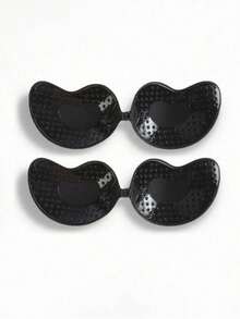 Mango-Shaped Invisible Self-Adhesive Breast Pads, Reusable Push-Up Nipple Covers, Breathable Dotted Skin-Friendly Self-Adhesive Strapless Bra, Suitable For Wedding Dress - Multicolor - View 39