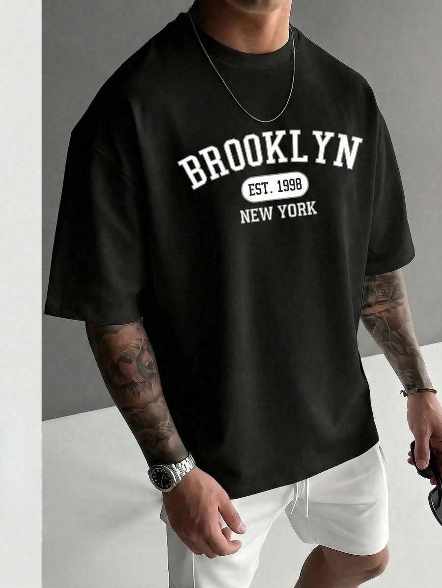 Camisetas de hombre - Negro - Ver 1