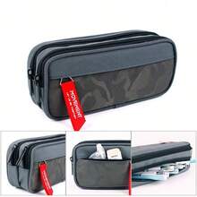 Large Capacity Pencil Case Pencil Storage Box Minimalist Student Pencil Case Pencil Box Storage Box Gift Student Supplies School Learning Stationery Supplies Multi-Functional Pencil Case Creative Pencil Case Desktop Storage Bag Office Supplies - Style 1 - View 6