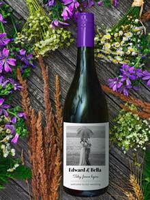 1-8pcs Customized Wine Bottle Stickers, Personalized Photo Labels, Customized Name Stickers, Wedding Labels, Waterproof Champagne Bottle Stickers, Suitable For Bridal Shower, Engagement Party - Multicolor - View 10