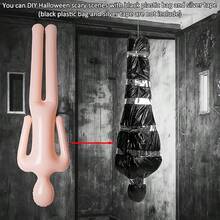 3pcs Inflatable Human Model, Inflatable Dummy, Inflatable Zombie Model - Suitable For Party Events, Prank Games, Practical Role Play, Halloween Decoration Horror Props, Crime Scene, Yard And Home Decor, Scene Setup And More - Inflatable Human Body Model - View 2