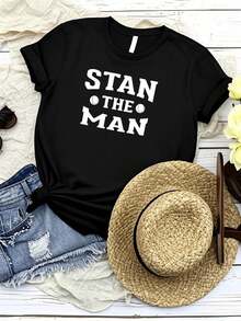Women T-Shirts - 黑色 - 查看 1