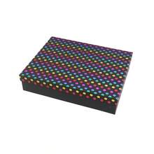 46.3x36.5cm Multicolor Kraft Paper Rectangular Gift Box Set, Stackable Storage Organizer Boxes For Presents, Party Supplies - Multicolor - View 5