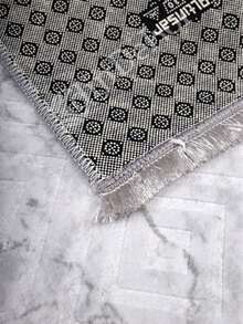 Modern Ivory Area Rug For Living Room | Soft Minimalist Contemporary Carpet Made In Turkey - White - View 4