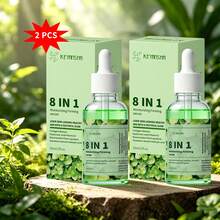 2入多效緊緻保濕精華液 高濃度精華 強效保濕 即刻提拉緊緻亮膚 均勻膚色 含膠原蛋白+視黃醇+玻尿酸+維生素E+菸鹼醯胺+植物角鯊烷+雪蓮花萃取+水楊酸 讓肌膚顯得健康光滑、煥發年輕光澤 減淡黑斑與色沉 打造更均勻膚色 日常護膚 - 8in1 保濕緊緻精華液 綠色款*2 - 查看 10