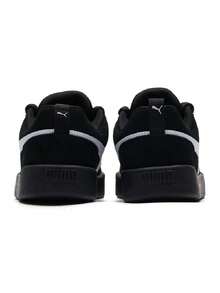Puma Zapatillas casuales de estilo retro de caña baja y suela gruesa para hombre y mujer, Park-Lifestyle-Raw 2026, verano, 401606-15 - Negro-Blanco Puma - Ver 5