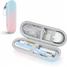 1pc Universal Portable Toothbrush Travel Case, EVA Electric Toothbrush Travel Case - Shockproof Waterproof Storage Box, Large Capacity, Can Store Toothbrush, Brush Head, Charger And Accessories, Suitable For Storing And Protecting Your Toothbrush During Travel And Business Trips - Multicolor - View 8