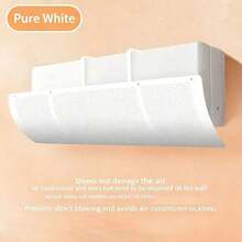 1pc Hook Design Easy Install Air Conditioner Deflector, Say Goodbye To Traditional Deflectors, Hook Design Is More Convenient, Prevent Direct Airflow, Good Deflection Effect, Easy To Use - Multicolor - View 14