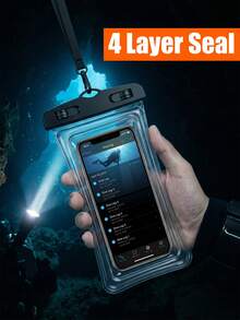 Versatile Protective Waterproof Phone Pouch With Touch Screen Minimalist Waterproof Diving Bag For Adult Portable Waterproof Phone Cases To Hold Phone During Swim Waterproof Phone Case Beach Essentials Pool Accessories Vacation Stuff Swim - Waterproof Phone Case - View 6