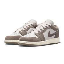 Nike JordanNu Retro Premium Textured Casual Comfortable Breathable Lightweight Low-Top Sneakers, Unisex - Olive Grey - View 3