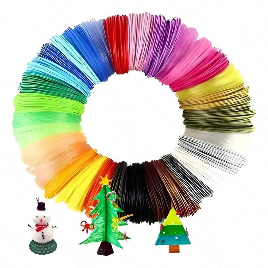 200 Meter PLA Filament For 3D Pencil, 1.75 Mm, 40 Colors - Default - View 1