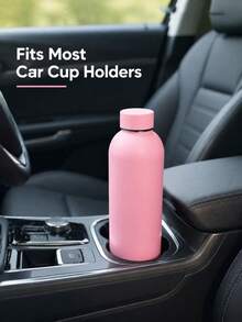 Stainless Steel Water Bottle, Insulated Vacuum Flask With Leakproof Lid, Reusable Bottle For Hot Cold Drinks, Minimalist Portable Travel Bottle For Office School Gym Outdoor Activities Daily Use - Multicolor - View 7