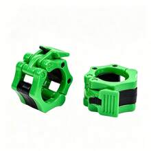 2pcs 5cm Durable Non-Slip Quick Release Rotating Lock Barbell Clips, Suitable For Standard Barbell Bars, Strong And Secure, Perfect Choice For Gym Home Weightlifting Strength Training - Multicolor - View 15