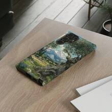 Van Gogh Olive Tree Phone Case, Artistic And Durable Phone Case, Suitable For Samsung, An Ideal Gift For Art Lovers - 白色1 - 查看 2