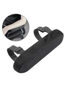 1 Pair Ergonomic Memory Foam Armrest Pads, Suitable For Office Chairs - Universal Elbow Support Pads, Relieve Pressure, Comfortable Armrest Covers, Suitable For Desk Chairs And Wheelchairs - Multiple Styles - View 7