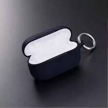 Funda protectora de silicona suave de unicolor compatible con Apple Pro, funda para auriculares Bluetooth inalámbricos a prueba de caídas con cobertura completa - Multicolor - Ver 2