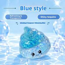 1 Novel Squeezable Poop-Shaped Stress Ball Toy,Maltose Fun Stretch Squeeze Decompression Toy,Suitable For Kids And Adults, Prank Gift, Random Color, Squeezable Toy,Cheese Squeezable Toy,Decompression Toy,Cheese Squeezable Toy, Dumpling Squeezable Toy - Multicolor - View 15