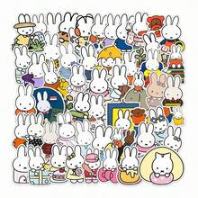 1 Set/50 Sheets 2026 New Miffy Stickers, Suitable For Anime Lovers And Sticker Collectors, Applicable For Phone Cases, Decorative Stickers, Anime Conventions, Birthday Parties, Back To School Season And Holiday Gifts Prizes, Random Styles - Multicolor - View 2