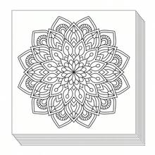 Adult Stress Relief Mandala Coloring Book, Unique Complex Mandala Patterns, Anti-Stress Painting Coloring Pages, Perfect Self-Care Gift For Seniors, Women, Men And Young Adults - Mandalas Coloring Book - View 6