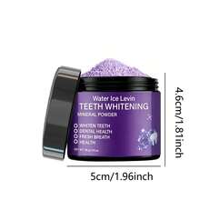 Purple Teeth Cleaning Powder, Oral Health Fresh Breath, Teeth Whitening, Teeth Polishing, Deep Cleaning Tooth Powder, Daily Travel Teeth Cleaning Powder, Teeth Polishing, Deep Cleaning Tooth Powder - Mint Flavor - View 8