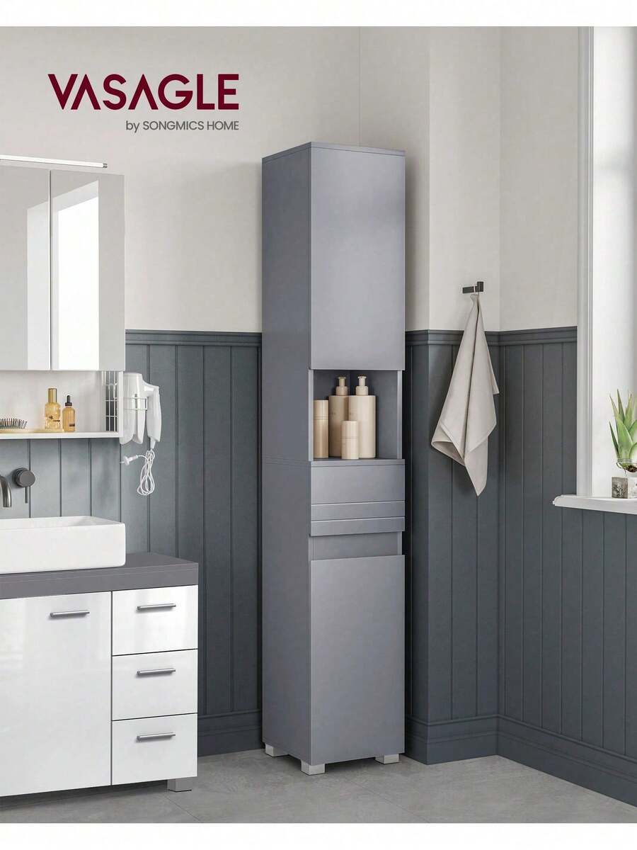 Set di mobili da bagno - Grigio - Visualizzare 1
