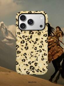 GIIPPA 1pc Shiny Gold Leopard Print Design Phone Case, Compatible With Phone 17 Pro Max, 16 Pro Max, 15 Pro Max, 14 Pro Max, Korean Style High-End Fashionable And Fun Phone Case, Compatible With 11/12/13/14/15/16 Pro Max Plus, Elegant Design Suitable For Men And Women, Perfect Gift For Girlfriend On Christmas, Valentine's Day, Easter, Wedding Season And Birthday! - Multicolor - View 7