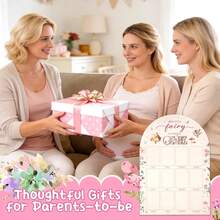1pc Fairy Theme Baby Girl 1st Birthday Photo Display Board, Floral Butterfly Monthly Milestone Photo Board, 1st Birthday Party Decoration - Wood Color-1 - View 4