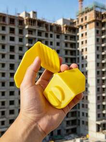 建築拉線角錨支架 塑膠磚線錨 塑膠砌牆工具 用於固定磚/砌塊角落拉線 建築工地拉線固定裝置 磚角線夾 砌牆輔助工具 適合石匠與磚工的驚喜禮物 - A - 查看 7